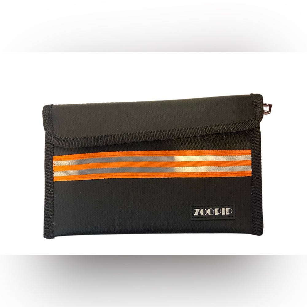 Zoopip Fireproof Waterproof Money Cash Bank Zipper Pouch Bag